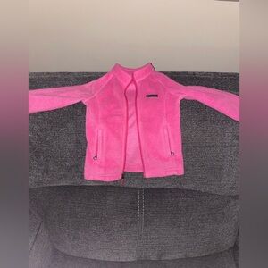 EUC Columbia Vibrant Pink Fleece Outerwear- toddler 4T
